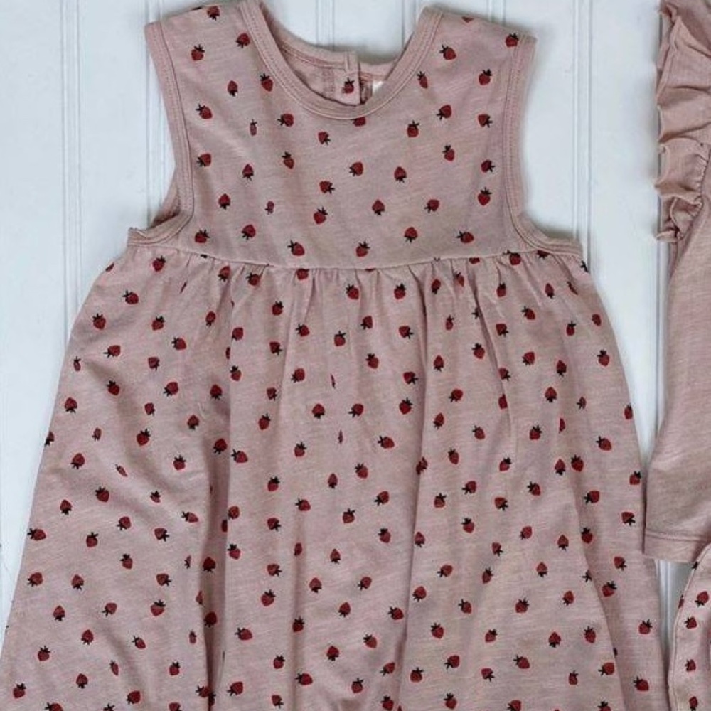 ISO - Rylee and Cru Layla Dress Strawberry Print 2/3 or 4/5
